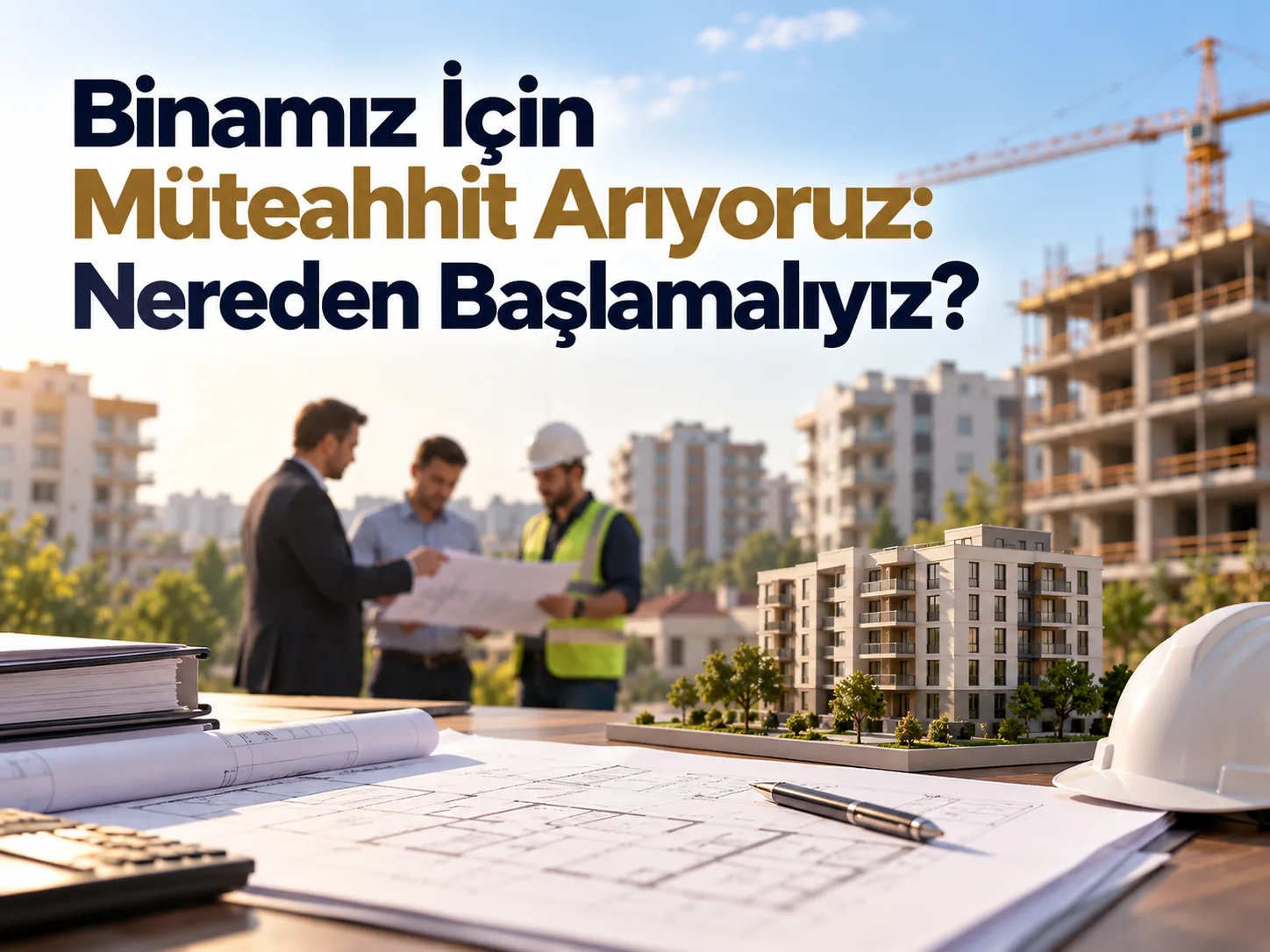 Binamız İçin Müteahhit Arıyoruz: Nereden Başlamalıyız?