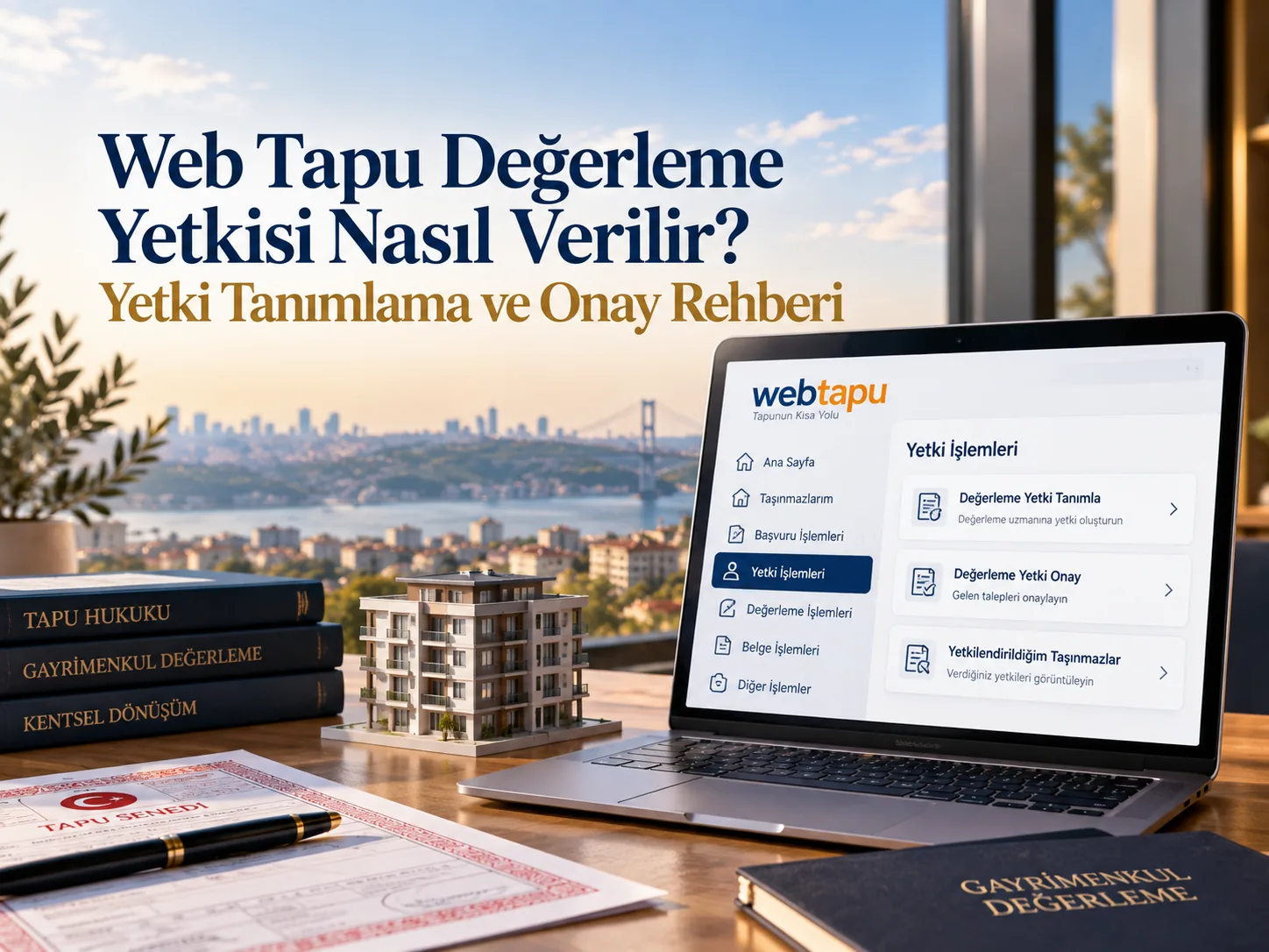 Web Tapu Değerleme Yetkisi Nasıl Verilir? Yetki Tanımlama ve Onay Rehberi
