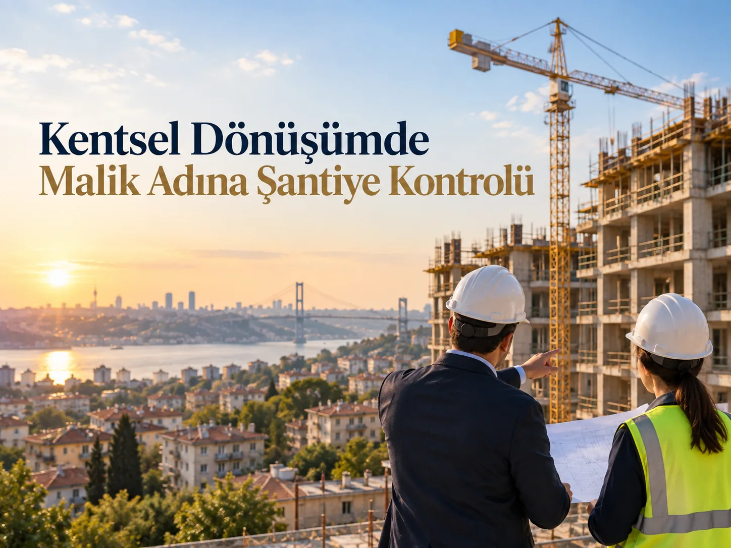 Kentsel Dönüşümde Malik Adına Şantiye Kontrolü Nedir? Müteahhit İnşaatı Nasıl Takip Edilir?