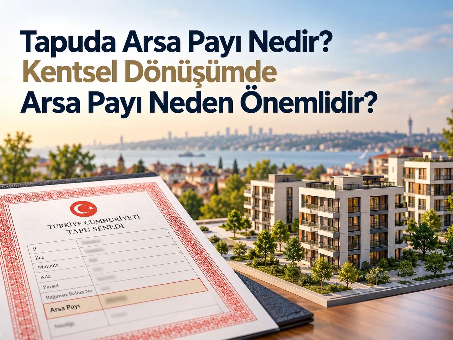 Tapuda Arsa Payı Nedir? Kentsel Dönüşümde Arsa Payı Neden Önemlidir?